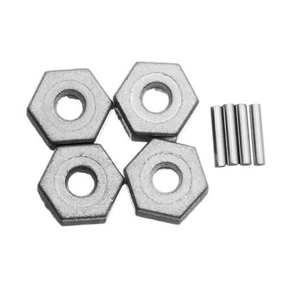Picture of Xinlehong 8PCS 25-ZJ09 Alloy Hexagonal Adapter For 9125 1/10 RC Car Parts