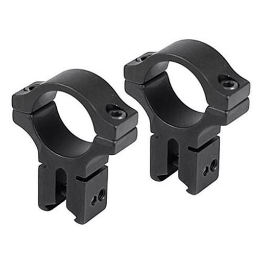 Picture of BKL 1" Rings, 3/8" or 11mm Dovetail, Matte Black