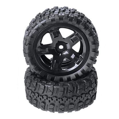 Picture of REMO P6971 Tires Assembly 1/16 RC Car Parts For Truggy Short Course 1631 1651 1621