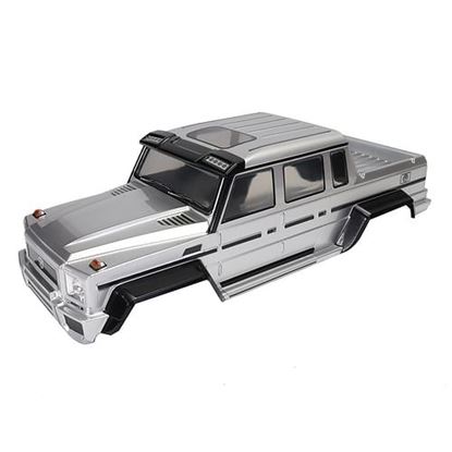 Picture of Killerbody HORRI BULL Silver RC Car Body Shell For 1/10 Axial 2012 Jeep Wrangler Rubicon