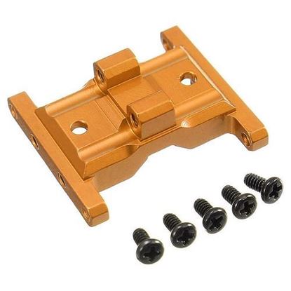 Picture of Orlandoo OH35A01 CNC Metal Upgraded Gear Box Base 1/35 RC Car Parts Orange