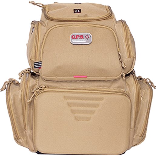 Foto de GPS Executive Backpack with Cradle Tan 4 Handgun