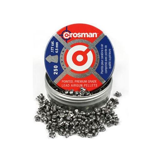 Picture of Crosman Hunting .177 Cal, 7.4 Grains, Pointed, 250ct