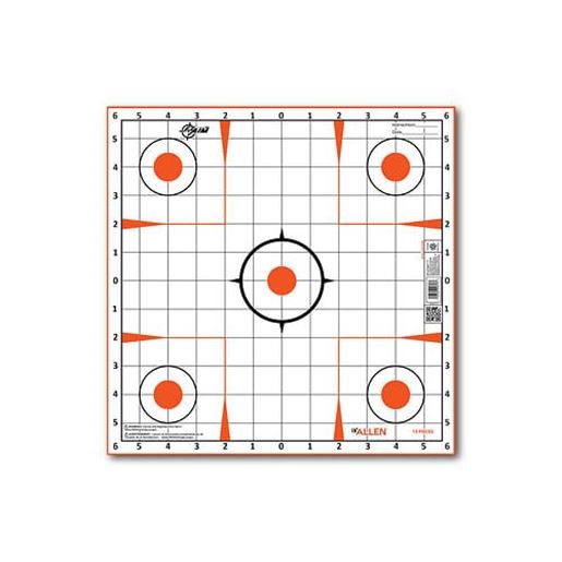 Picture of Allen Company EZ Aim Sight-In Grid Target, 12"x12", 12-pack