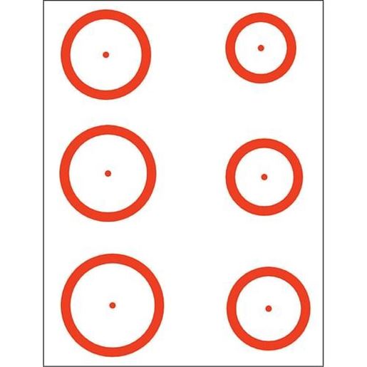 Picture of Gunstar Magnum Target Reticle Set Orange