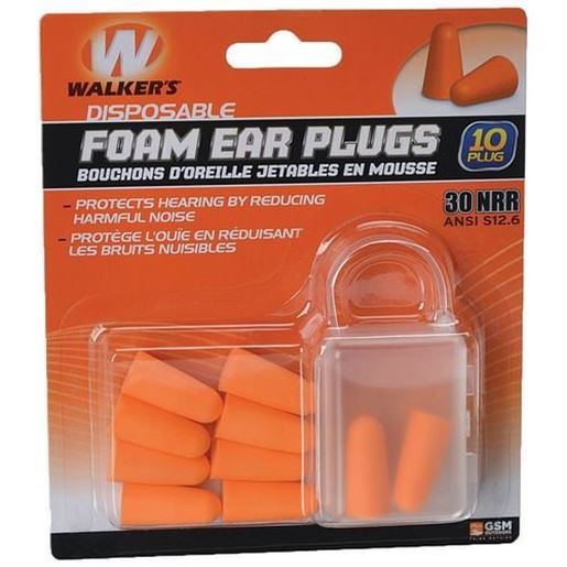 Picture of Walkers Foam Ear Plugs 10 pk.