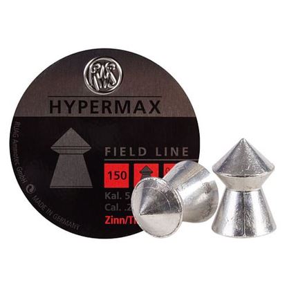 Picture of RWS HyperMAX .22 Caliber, 9.9 Grains, Pointed, 150 ct