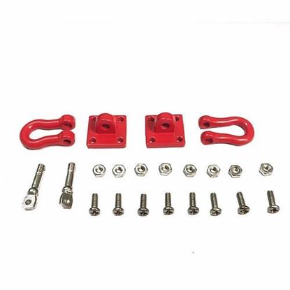 Picture of Trailer Hook Chain Tow Buckle Rescue Buckle for 1/10 Axial SCX10 90046 RC4WD D90 CC01 RC Car Parts