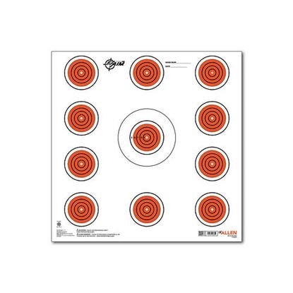 Picture of Allen Company EZ Aim 11 Spot Indoor Target, 12"x12", 13-pack