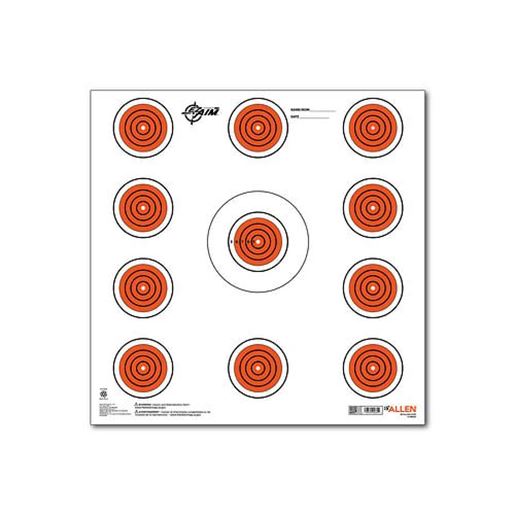 Picture of Allen Company EZ Aim 11 Spot Indoor Target, 12"x12", 13-pack