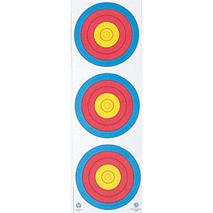 Picture of Maple Leaf Target Face 3-Spot Vertical 25 pk.