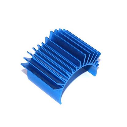 Picture of TTO1 Blue Aluminium Engine Radiator Heat Sink For 540/550 Motor Rc Car Parts