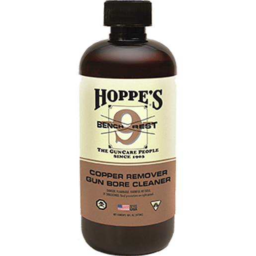 Picture of Hoppes No. 9 Bench Rest Copper Solvent Pint bottle