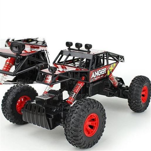 Foto de 1/14 2.4G 4WD Racing RC Car 4x4 Driving Double Motor Rock Crawler Off-Road Truck RTR Toys