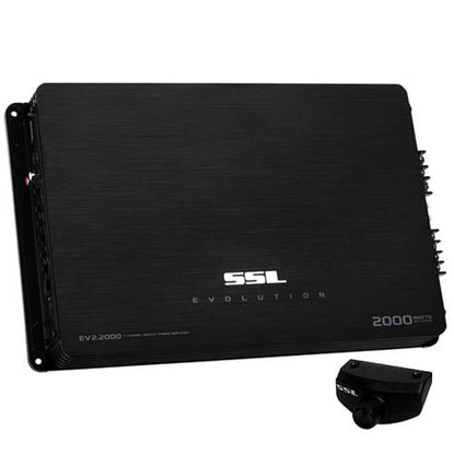 Picture of Soundstorm Mosfet 2CH 2000W Power Amplifier Remote Woofer level control