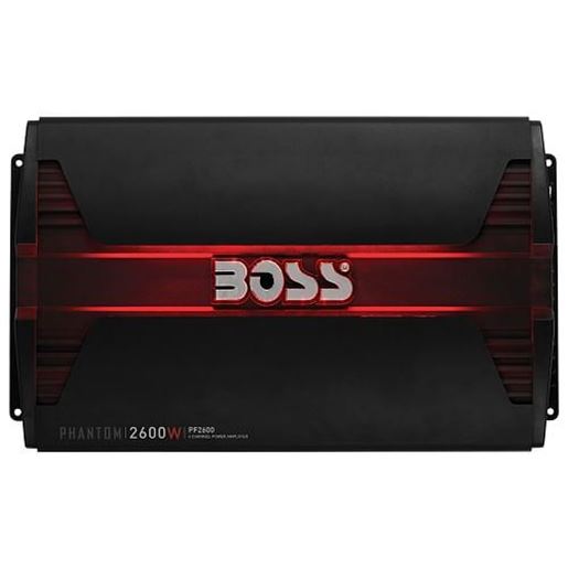 Picture of Boss PHANTOM 2600 Watts 4 Channel Power Amplifier Remote Subwoofer Level Control