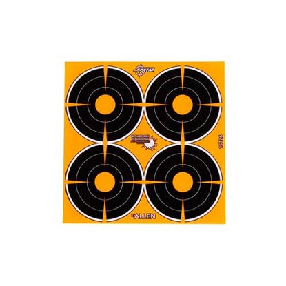 Picture of Allen Company EZ Aim Splash 3" Bullseye Target, 12 Sheets, 48ct