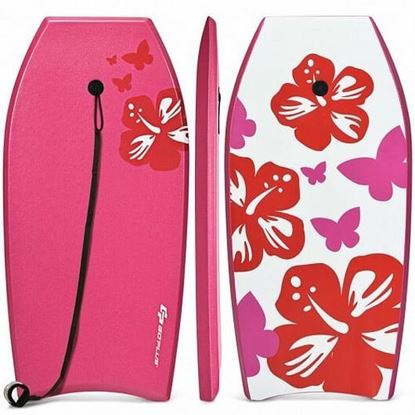 Picture of Lightweight Bodyboard Surfing with Leash EPS Core Boarding IXPE-M - Size: M