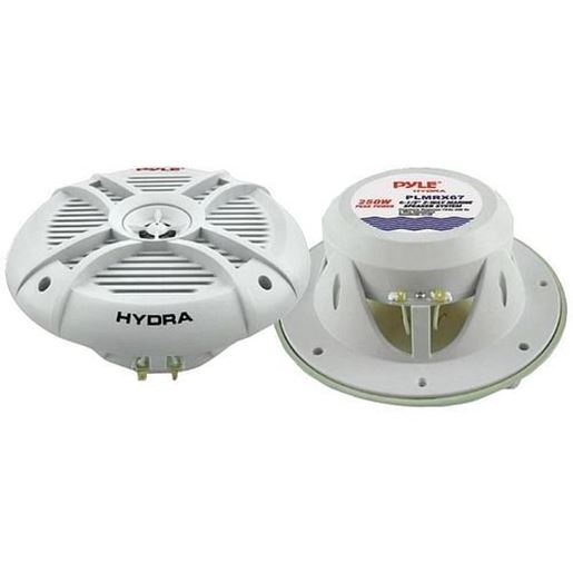 Picture of Pyle PLMRX67 Hydra Series Aqua Pro 6.5" 250-Watt 2-Way Marine Speakers