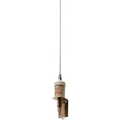 Picture of Tram 1600-HC Pretuned VHF 6-dB-Gain Marine L-Bracket-Mount 35-Inch Fiberglass Antenna with RG58 Cable and PL-259 Connectors