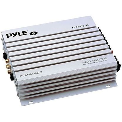 Picture of Pyle PLMRA400 Elite Series Waterproof 400-Watt 4-Channel Marine Class AB Amp