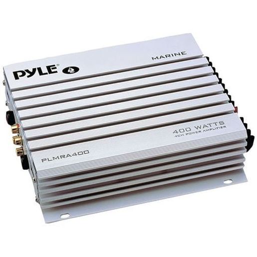 Picture of Pyle PLMRA400 Elite Series Waterproof 400-Watt 4-Channel Marine Class AB Amp