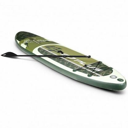 Picture of 11 Feet Inflatable Standing Board Surfboard with Bag and Paddle