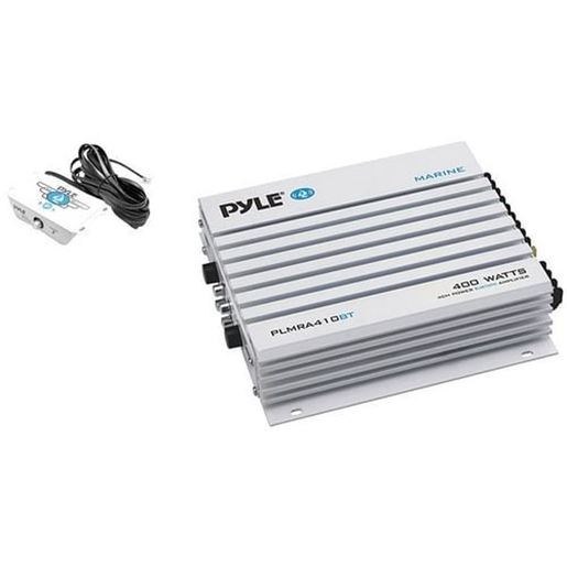 Picture of Pyle PLMRA410BT Elite Series Waterproof 400-Watt Marine Class AB Amp with Bluetooth (4 Channels)