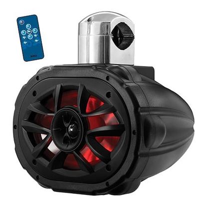 Picture of Boss Audio Marine 6?9" 2-Way Wakeboard Speaker with RGB LED Illumination - Sold Each (Black)