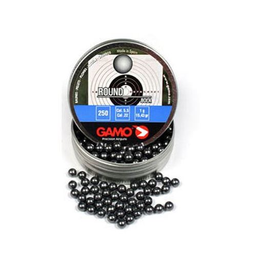 Picture of Gamo Round .22 Cal, 15.43 Grains, Lead Balls, 250ct