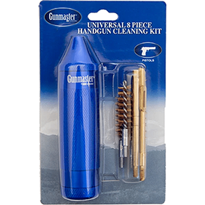 Picture of Gunmaster Compact Universal Pistol Cleaning Kit .22-.45 cal Aluminum Handle 8 pc.