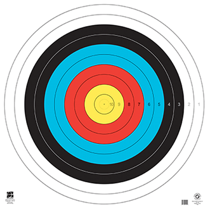 Foto de Maple Leaf Target Face Tag Weight 122 cm. 15 pk.