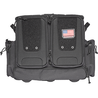 Picture of GPS Tactical Rolling Range Bag Black 10 Handguns