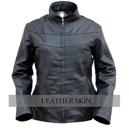 Picture of Black Women Leather Jacket