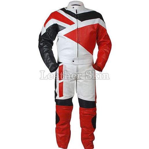 Picture of Red Leather Suit