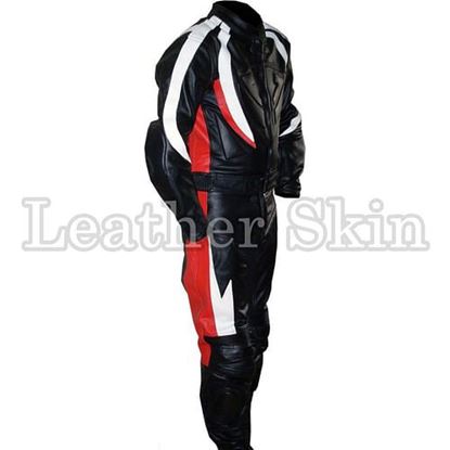 Picture of Black Leather Suit