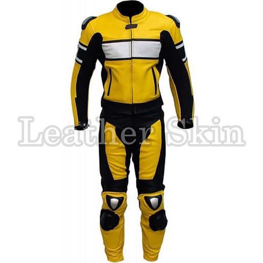 Picture of Yellow Leather Suit