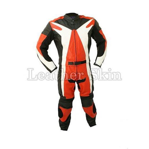 Picture of Red Leather Suit