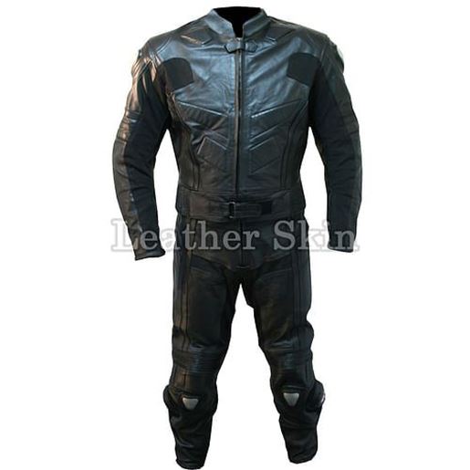 Picture of Black Leather Suit