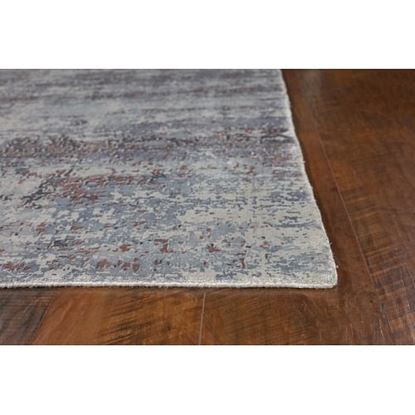 Picture of 5' x 7'  Viscose Slate Area Rug