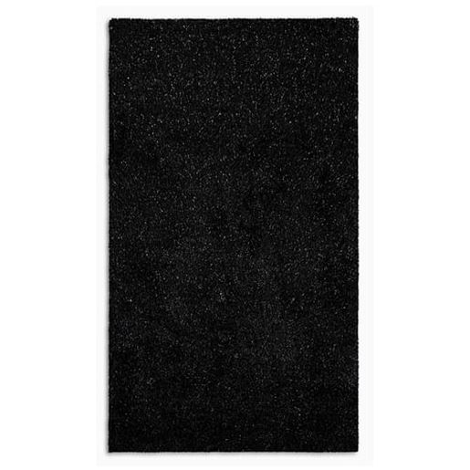 Picture of 8' x 10' Black Textured Modern Area Rug