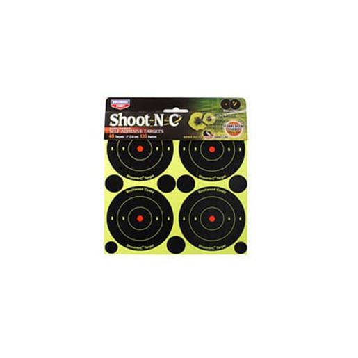 Picture of Birchwood Casey Shoot-N-C 3" Targets, 48 Bullseye Targets, 120 Pasters