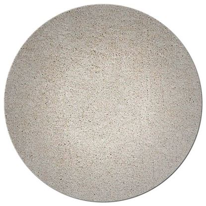 Picture of 8' Round  Polyester Ivory  Area Rug