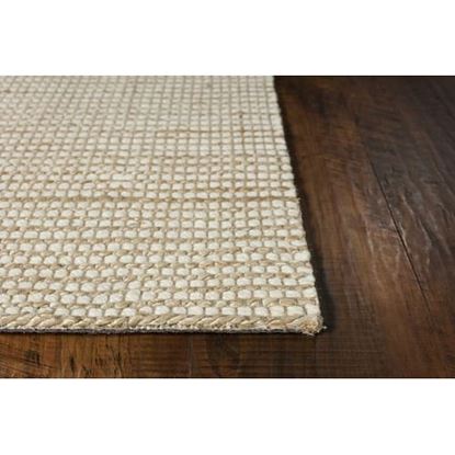 Picture of 7'x10' Ivory Hand Woven Wool And Jute Indoor Area Rug