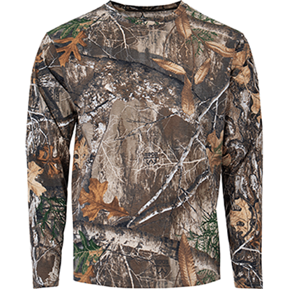 Picture of Habit Bear Cave Camo Tee Long Sleeve Realtree Edge Large