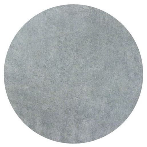 Picture of 8' Round  Polyester Blue Heather Area Rug