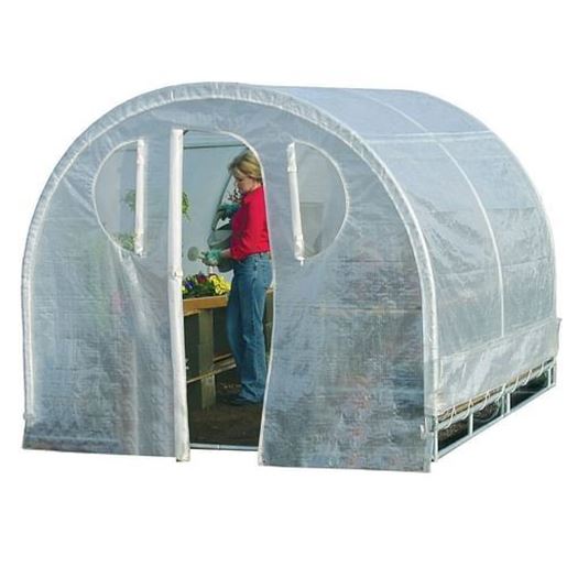 Picture of Polytunnel Hoop House Style Greenhouse (8' x 8')