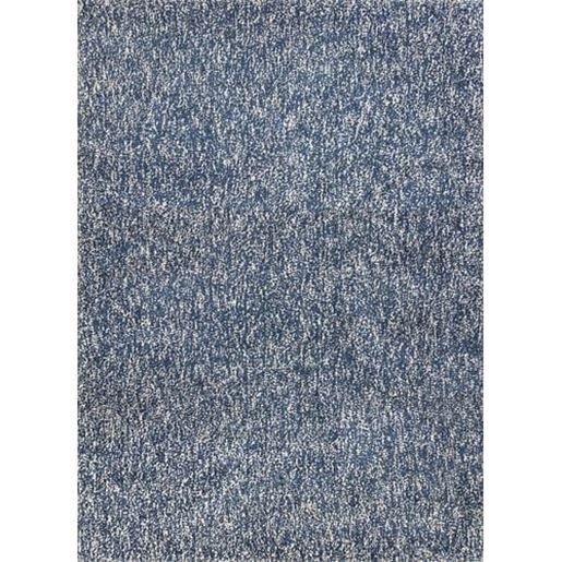 Picture of 8' x 10' Polyester Indigo or  Ivory  Heather Area Rug