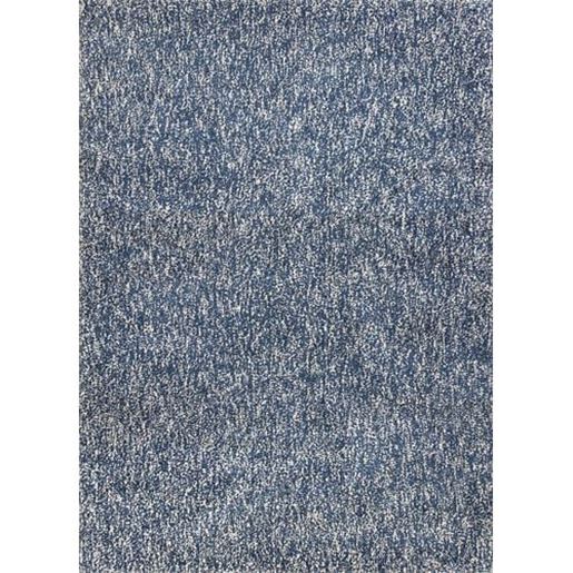 Picture of 9' x 13' Polyester Indigo or  Ivory  Heather Area Rug