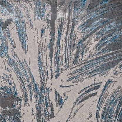 Picture of 94" X 130" Silver or  Blue Polypropylene or Polyester Rug